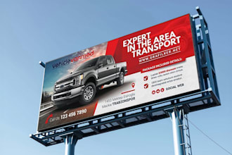 billboard and hoarding design for outdoor advertising