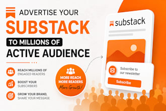 advertise your substack page to millions of active audience