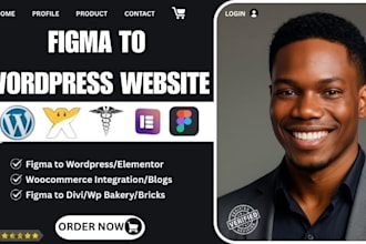 convert figma to wordpress, figma to elementor, figma to divi, figma to bricks