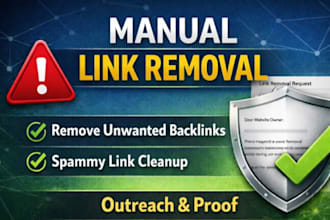 disavow bad links remove spam or unwanted backlinks recover google penalty
