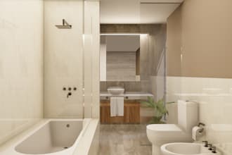 diseño de interior y exterior, modelado 3d en sketch up y renderizado en lumion