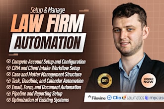 grow set up and automate clio filevine lawmatics mycase law ruler for law firms