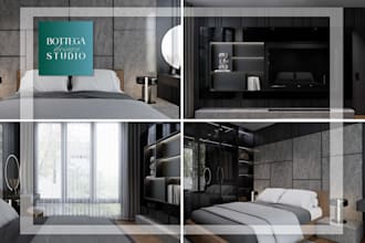 design and render residential interior spaces