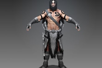 action pose human figurine,superhero model,tatoo skin map,3d fighter stl,ztl 3d