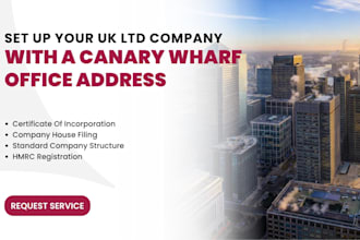 register UK company with an office address