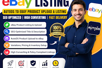 do ebay listing, ebay product listing, autods to ebay product upload and listing