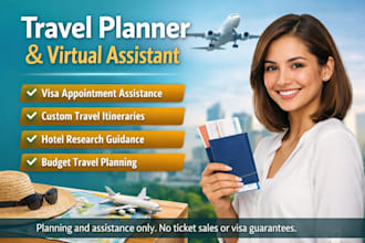 be your virtual travel assistant for visas and itineraries