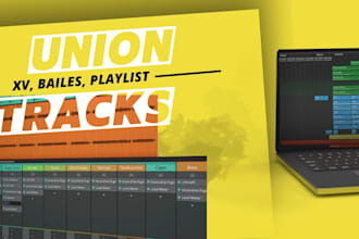 creare una unión de tracks para ti