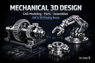 turn your ideas into 3d mechanical models