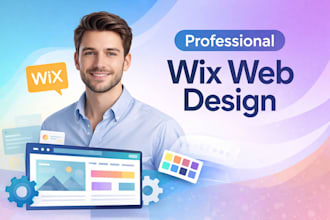 design a professional, SEO optimized, and mobile friendly wix website