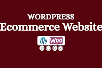 build online wordpress ecommerce website, woocommerce online store