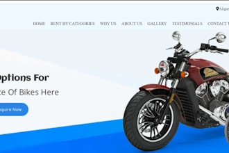 design your website according  to your needs