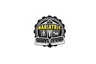 make gym fitness boot camp and t shirt brand logo