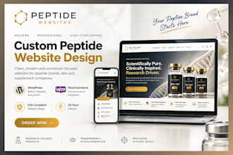 build peptide website, research peptide website,  peptide store in 24 hours