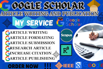 increase google scholar citation, publish research article for eb1 and eb1a