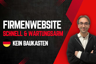 build a fast, professional business website