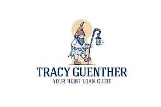 make modern home loan guide logo for my mortgage business