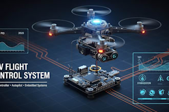 design a microcontroller based uav flight control system