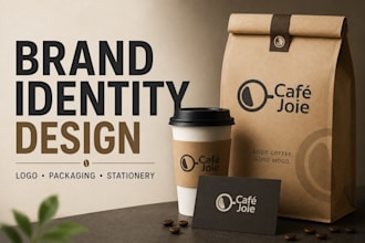 create a complete brand identity and branding package
