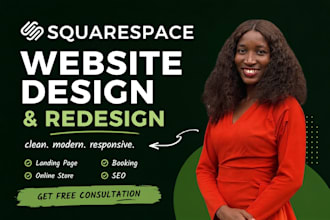 squarespace site design square space update design edit fix squarespace site seo