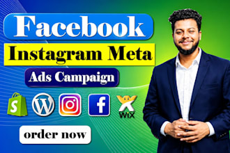 do shopify facebook ads, instagram ads, meta ads,fb advertisign, ads manager