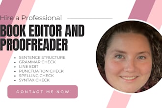edit your novel or manuscript