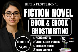do fiction ebook ghostwriting short story and romance novella ghostwriting