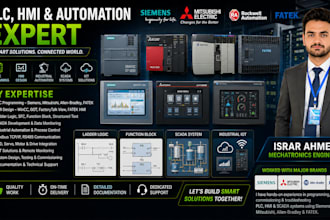 do all brand plc programming, hmi, scada, programming