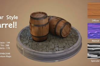 create gameready 3d assets for unity and unreal engine