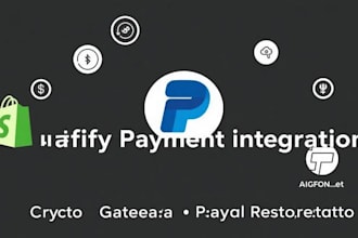 create payment processor and crypto gateway API integration paypal restoration