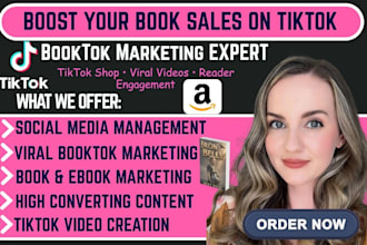 do booktok promotion booktok marketing usa book promotion amazon ebook marketing