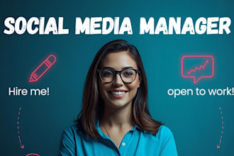 be your social media manager