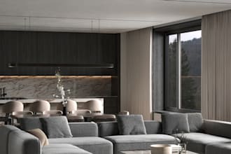 create realistic interior 3d render