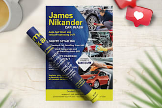 design professional business flyer