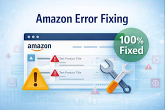 fix amazon listing, variation and suspend, inactive issues