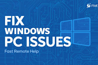 remote windows PC support  fast help