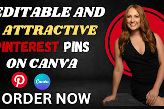 design clickable custom german pinterest pins canva templates that go viral