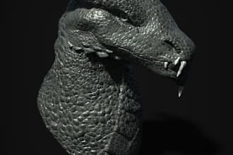 create a 3d printable stl model