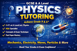 provide gcse and a level physics tutoring