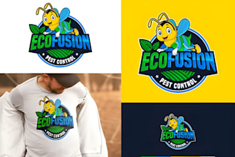 design amazing pest control termite removal company logo
