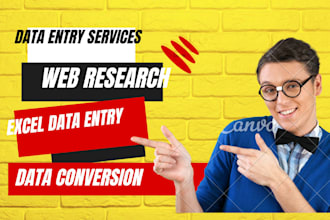 do data entry work for you