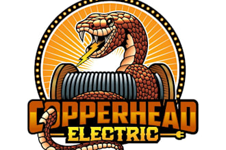 design modern electric logo