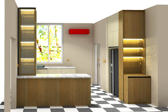 design 3d kitchen cabinets with technical layouts using kitchendraw10