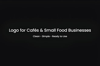 create a modern logo for small businesses and startups