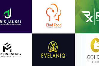 design modern minimalist business logo and brand identity