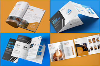 do brandkit, corporate brandbook guide and visual identity with booklet design