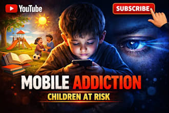 design eye catchy youtube thumbnails that increase CTR