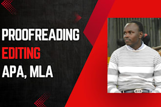 proofread and edit your documents in mla and apa