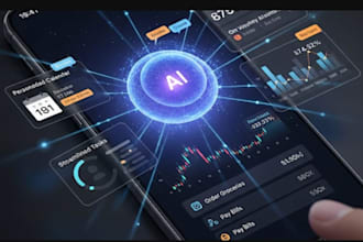 build ai mobile app, ai website, full stack ai website development