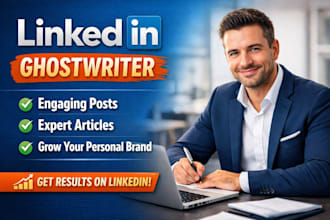write linkedin posts and articles professionally